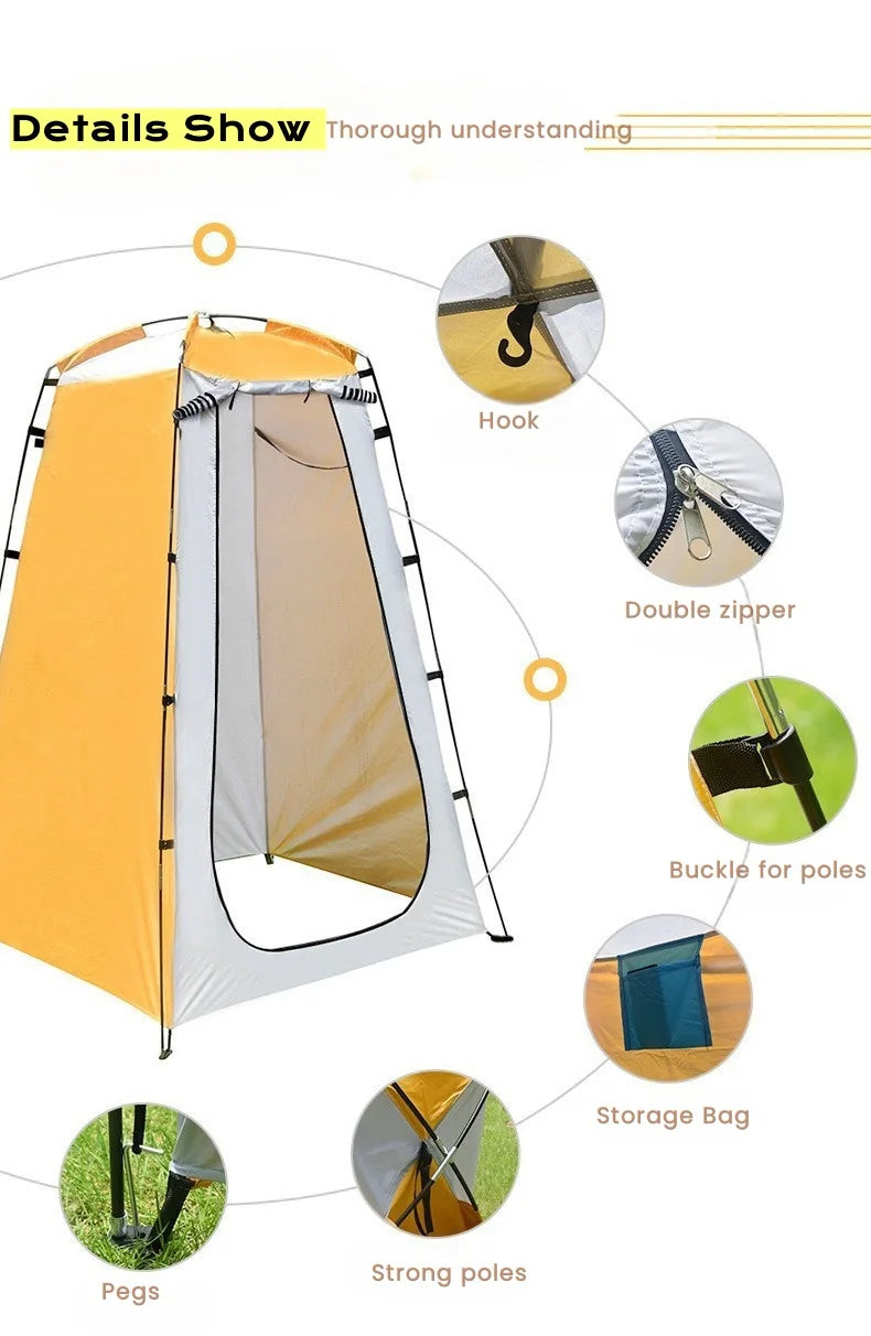 Pop-Up Privacy Shower Tent