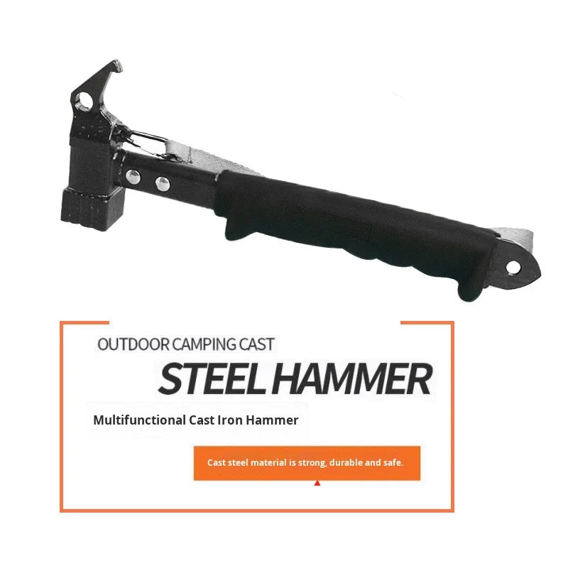 Cast Iron Tent Stake Hammer & Puller