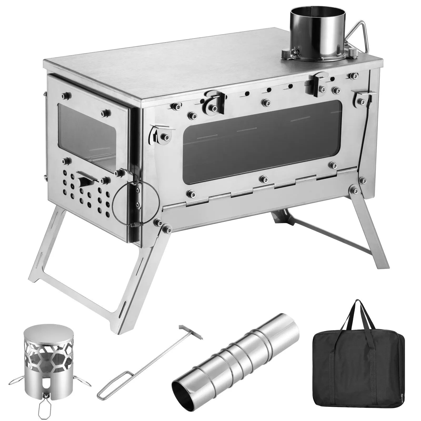 Folding Wood Burning Camp Stove