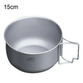Collapsible Titanium Camping Pot
