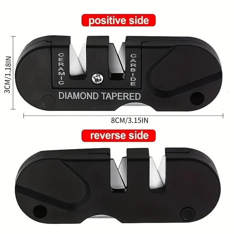 4-in-1 Portable Knife Sharpener