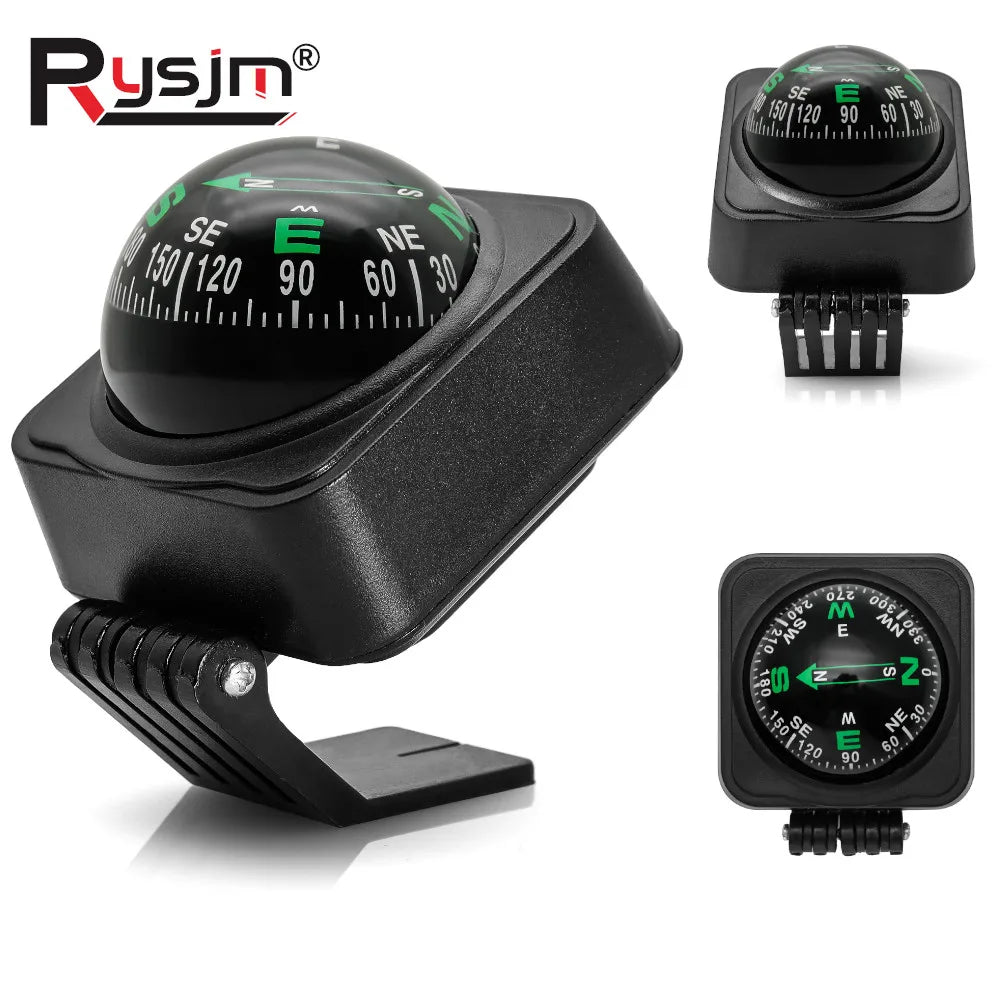 Portable Ball Compass for Car, Boat & Hiking