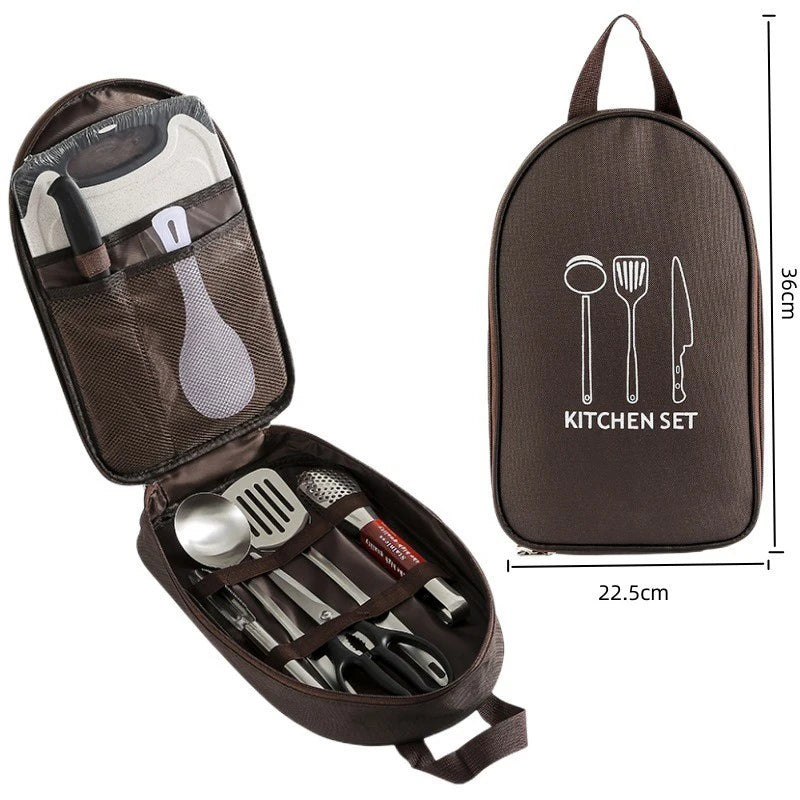 Camp Kitchen Utensil Organizer Bag