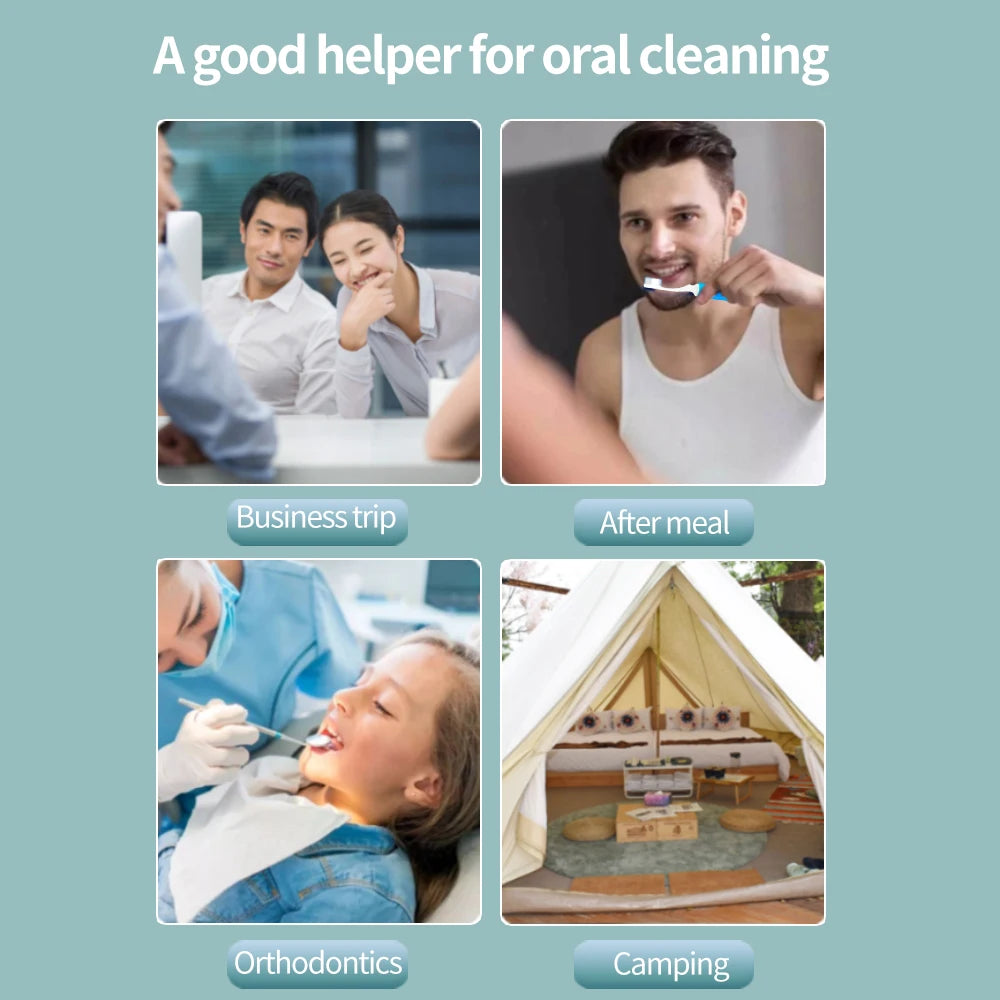 Folding Travel Toothbrush