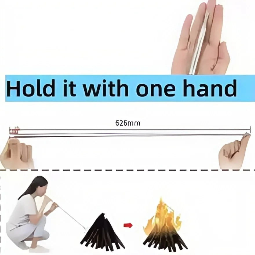 Retractable Blow Fire Tube