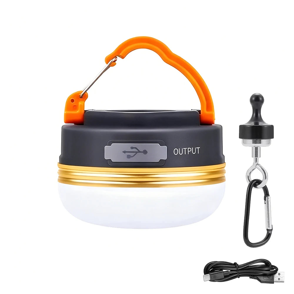 LED Lantern Portable Camping Light 3 Lighting Modes Camplights Hanging Outdoor Tent Home Emergency Lamp with Magnet