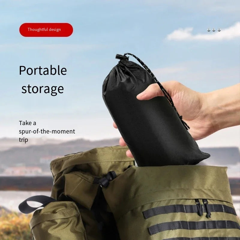 3-in-1 Waterproof Ripstop Rain Poncho