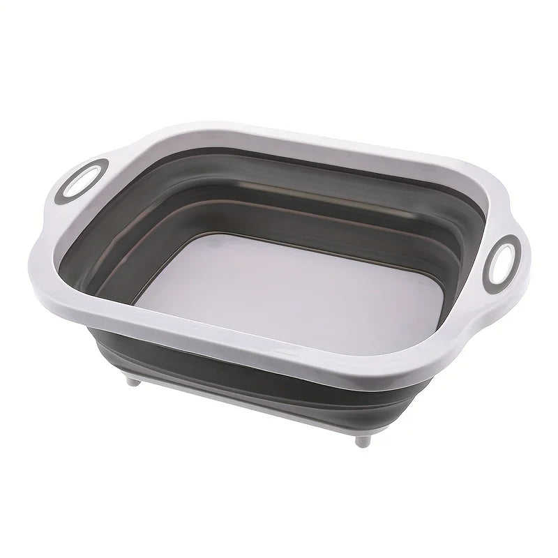 Folding Camp Basin with Built-In Sink