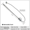 CAMPINGMOON Butane Torch Spray Gun