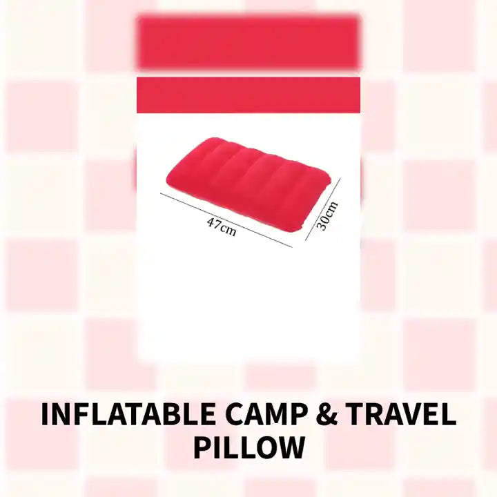 Inflatable Camp & Travel Pillow by@Outfy