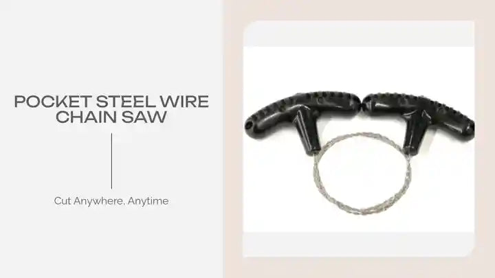 Pocket Steel Wire Chain Saw by@Outfy
