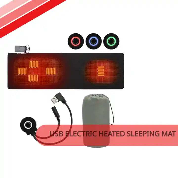 USB Electric Heated Sleeping Mat by@Outfy